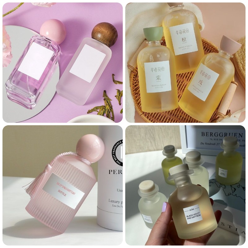 chai lọ chiết nước hoa thủy tinh mờ