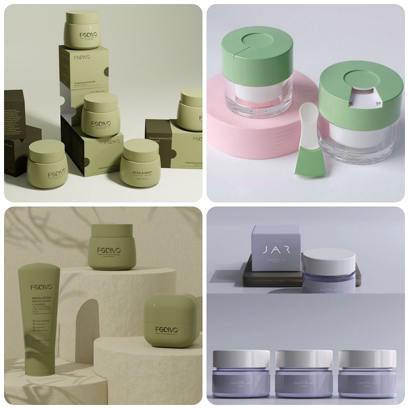 Mẫu Chai Hũ Mỹ Phẩm đẹp