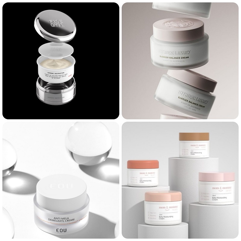 Mẫu Hũ Đựng Kem Đẹp