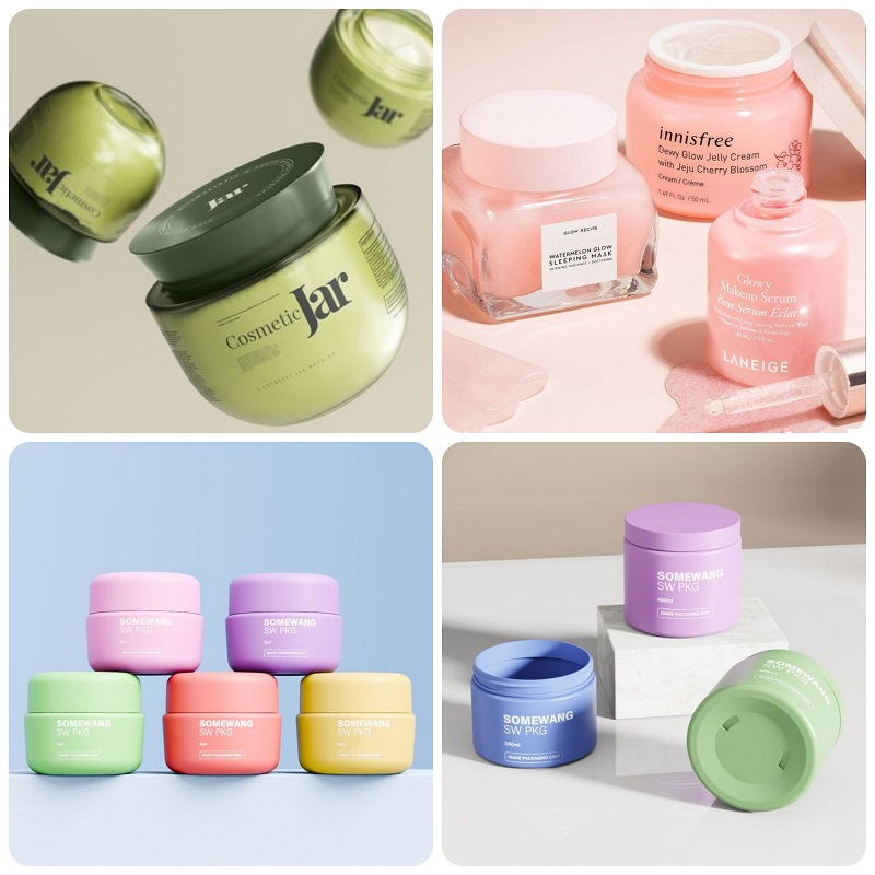 Mẫu chai hũ đựng kem