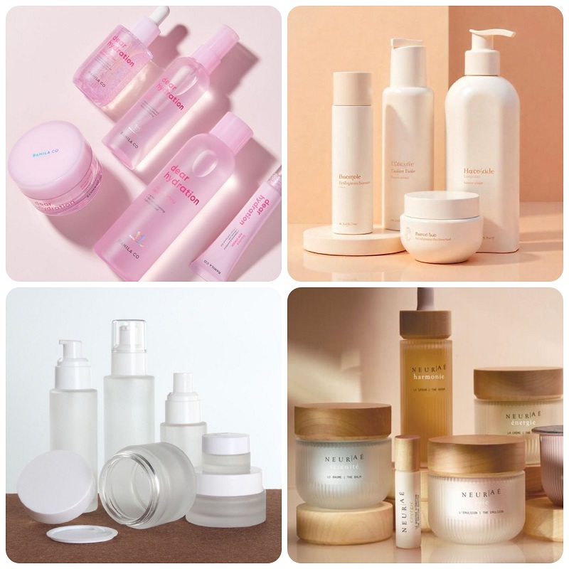 Mẫu chai hũ đựng mỹ phẩm đẹp