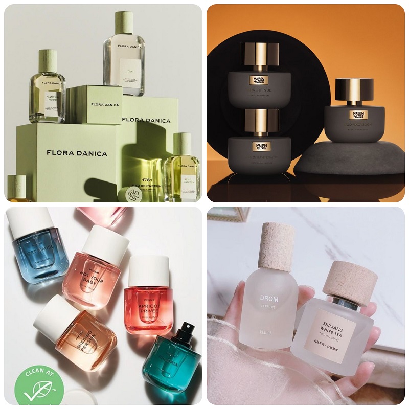 Mẫu chai thủy tinh đựng nước hoa đẹp