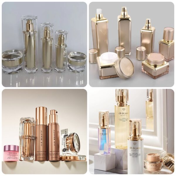 chai chân không đựng mỹ phẩm