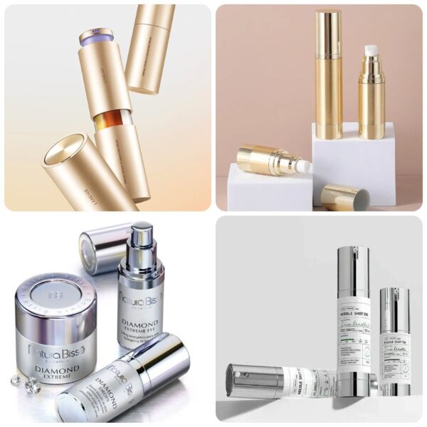 chai chân không nắp xi