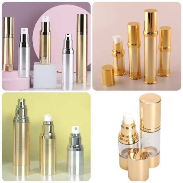 Cung cấp chai chân không nắp xi giá sỉ – Bán chai lọ mỹ phẩm