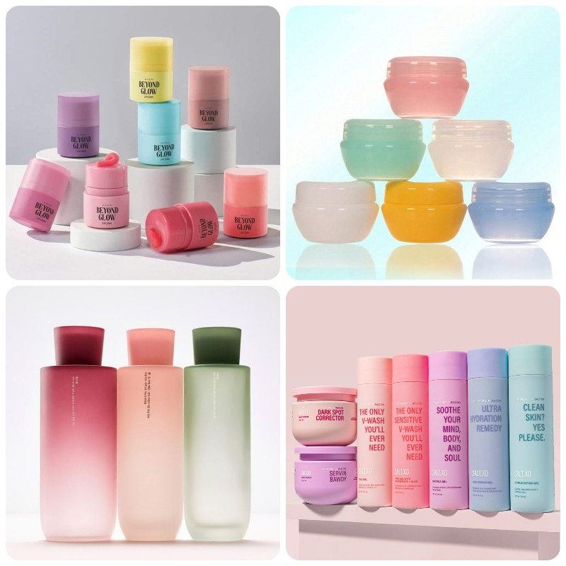 Bán sỉ lẻ chai lọ màu đựng mỹ phẩm,Bán hũ đựng kem, vỏ son chai lọ màu đựng mỹ phẩm