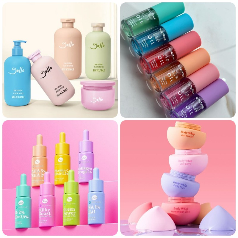 Bán sỉ lẻ chai lọ màu đựng mỹ phẩm,Bán hũ đựng kem, vỏ son chai lọ màu đựng mỹ phẩm