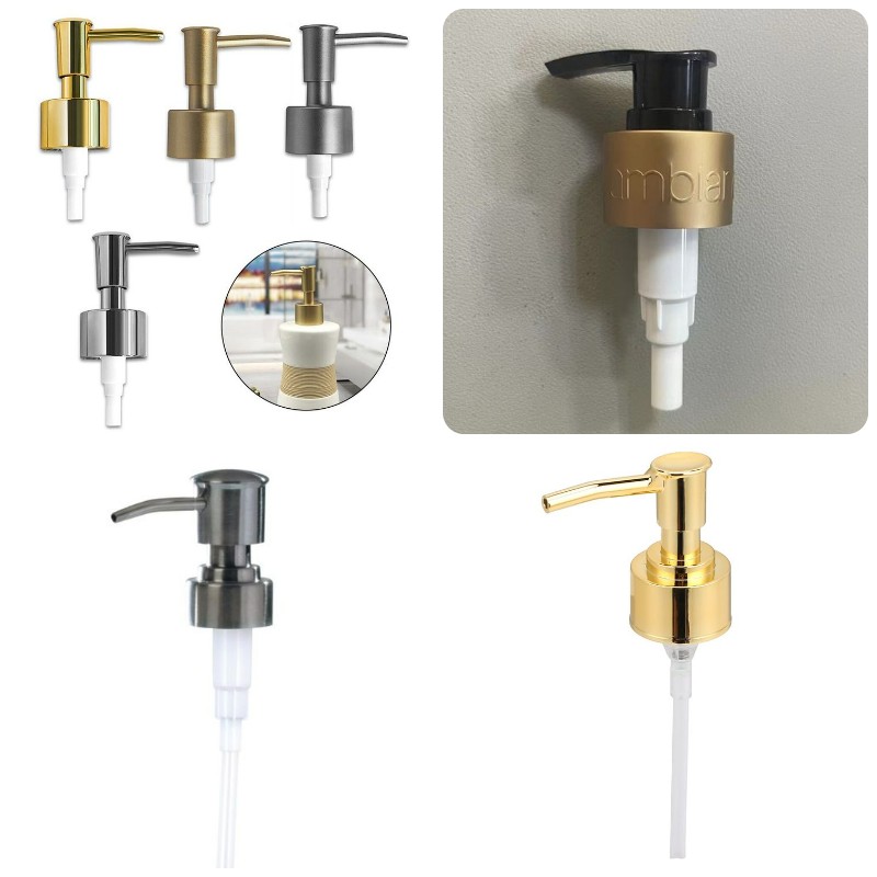 Cung cấp đầu xịt màu đen chai sữa tắm, dầu gội giá sỉ đầu xịt chai sữa tắm