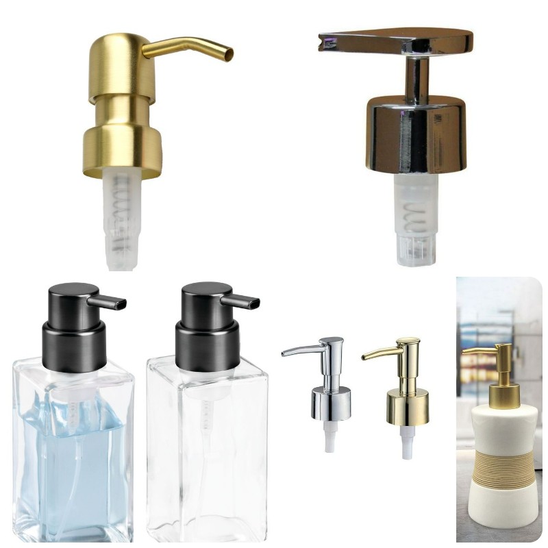 Cung cấp đầu xịt màu đen chai sữa tắm, dầu gội giá sỉ đầu xịt chai sữa tắm