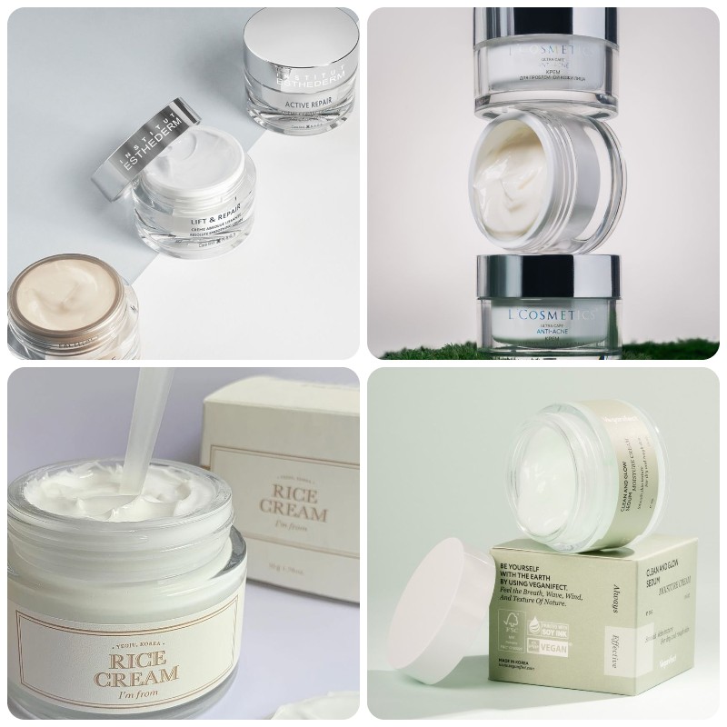 hũ đựng kem trong suốt