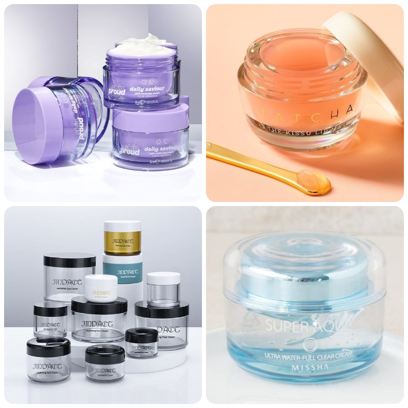 Bán sỉ lẻ hũ đựng mỹ phẩm trong suốt tại TPHCM - Bán vỏ son, hũ đựng kem, lọ hũ đựng mỹ phẩm trong suốt