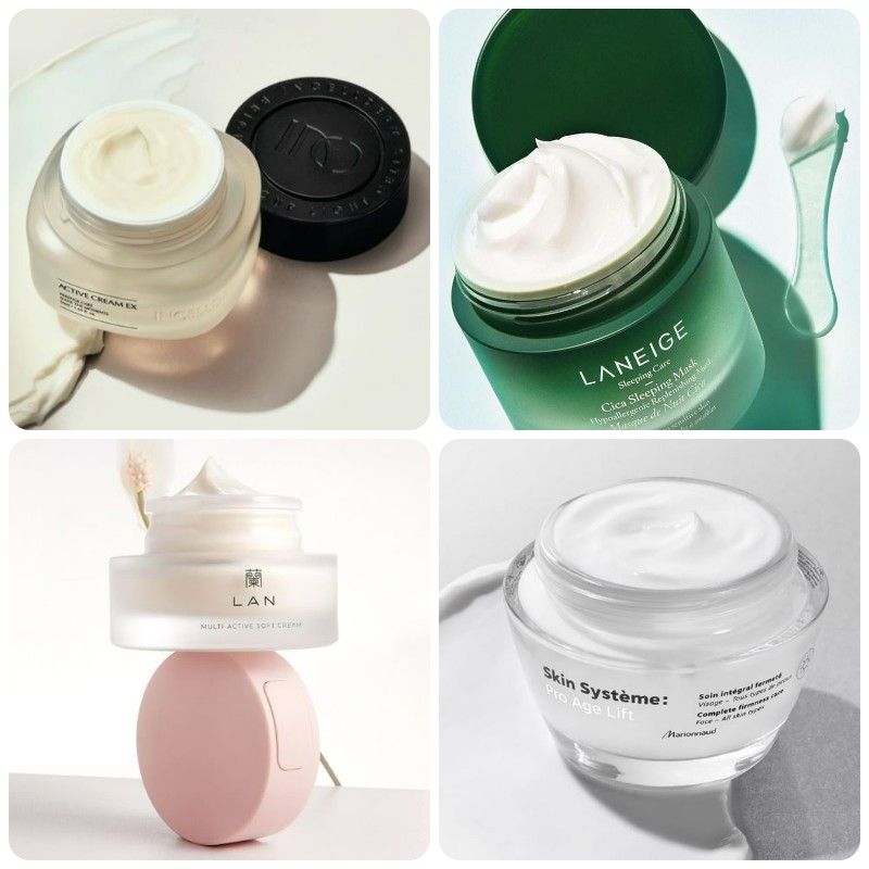 hũ kem body hai lớp trong suốt