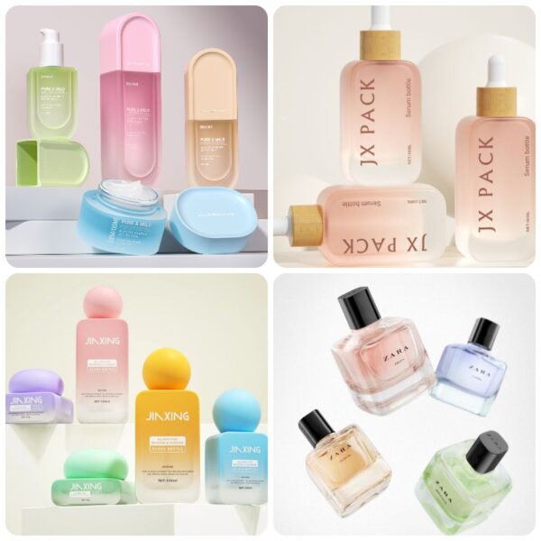 Cung cấp bộ hũ lọ thủy tinh đựng mỹ phẩm giá sỉ – Chai lọ