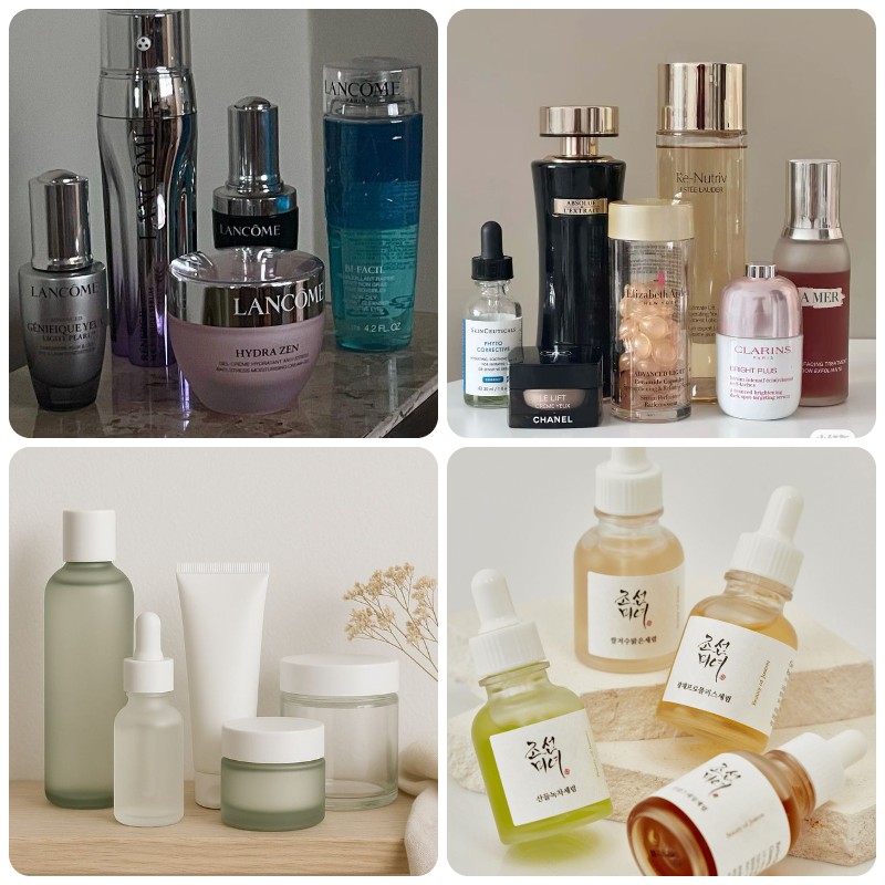 lọ thủy tinh đựng mỹ phẩm