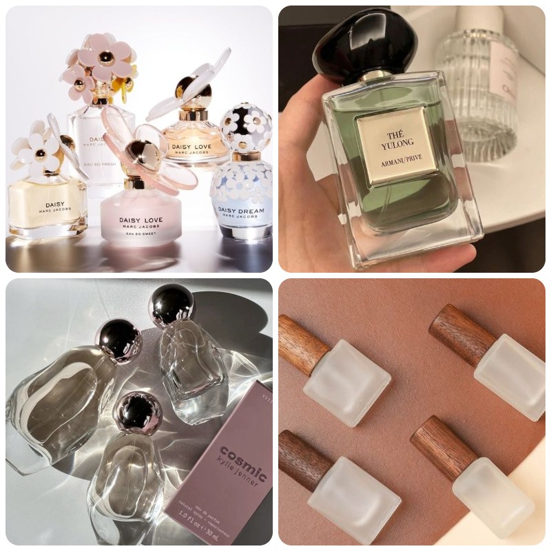 vỏ chai nước hoa mini