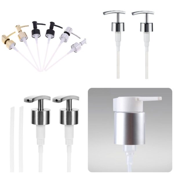 Sỉ và lẻ vòi đầu xịt chai sữa tắm chai dầu gội màu xanh