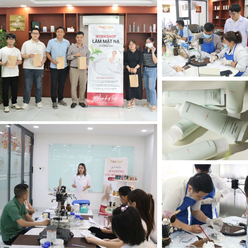 Khóa dạy nghề mỹ phẩm, dạy công thức mỹ phẩm