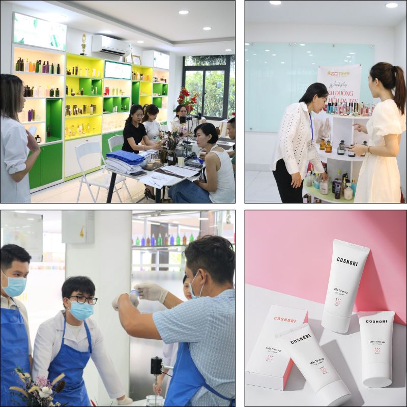 Khóa học dạy nghề mỹ phẩm