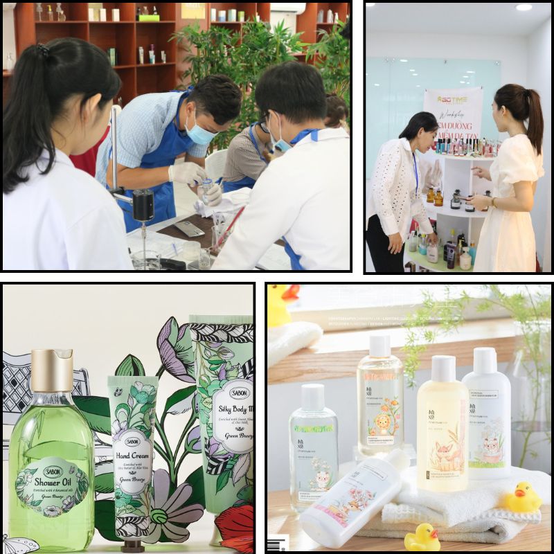 Khóa học làm mỹ phẩm