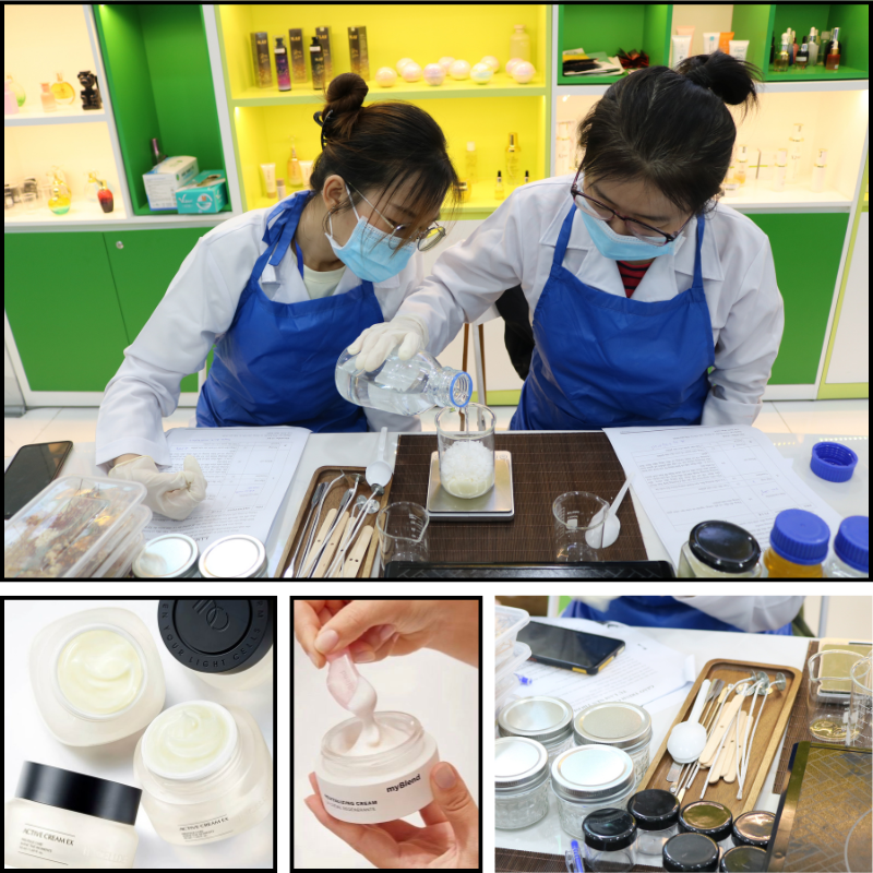 dạy nghề sản xuất mỹ phẩm