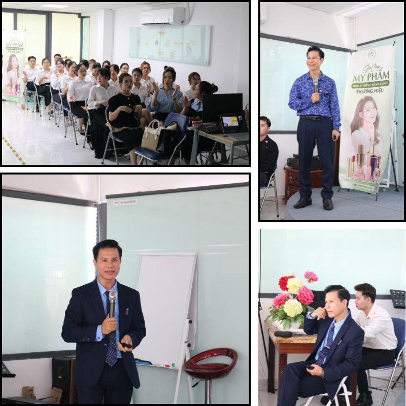 khóa học dạy nghề mỹ phẩm