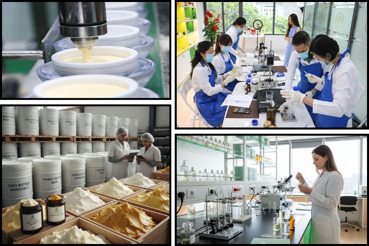 NHÀ MÁY GIA CÔNG MỸ PHẨM DẠ THẢO LAN