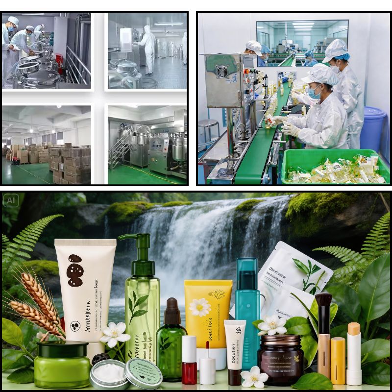 Nhà máy gia công mỹ phẩm