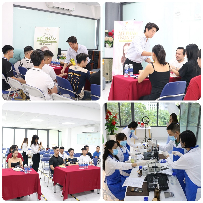 Dạy nghề mỹ phẩm 