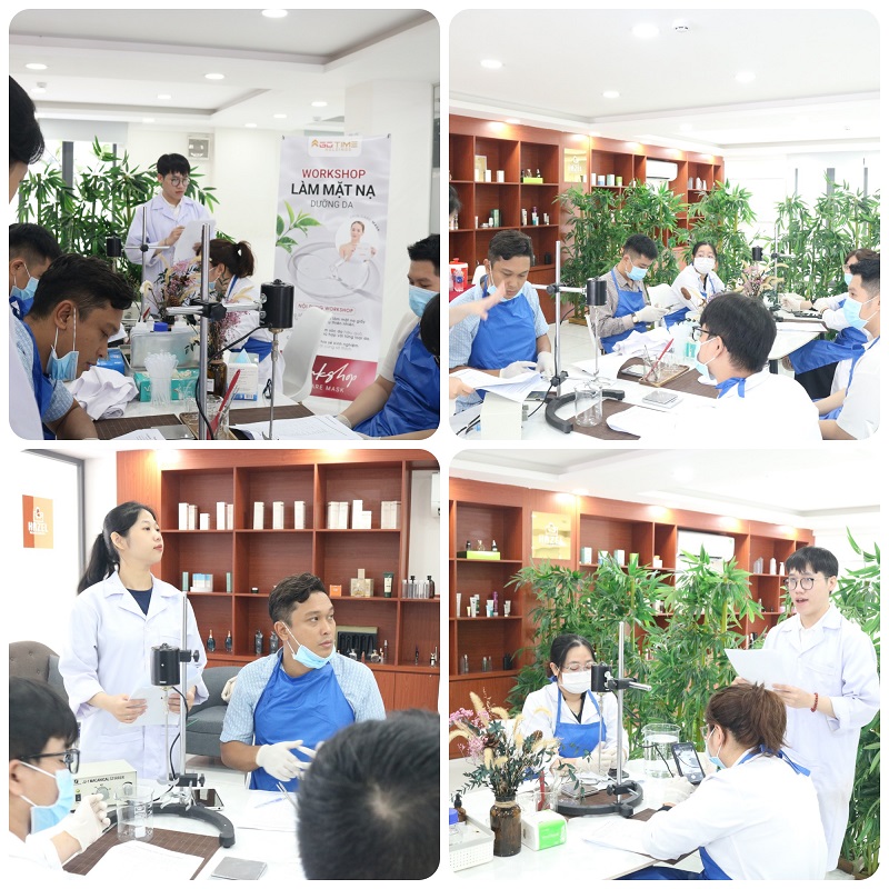 Dạy nghề mỹ phẩm 