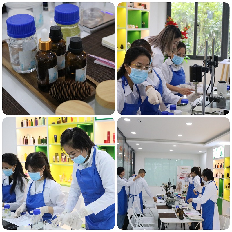 dạy nghề mỹ phẩm chuyên sâu