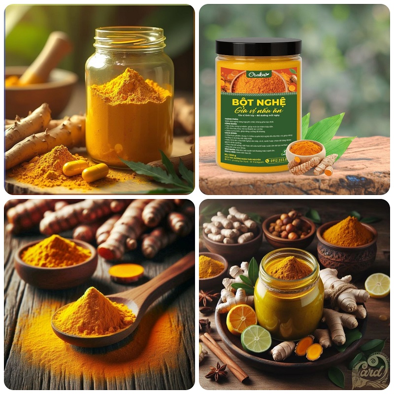tinh bột nghệ