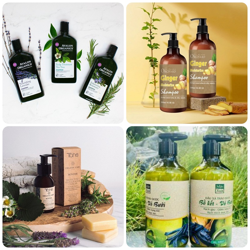 dầu gội thiên nhiên