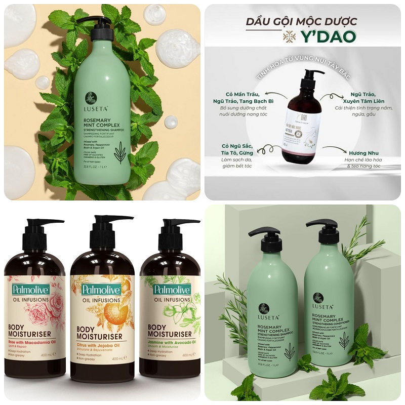 gia công dầu gội thiên nhiên