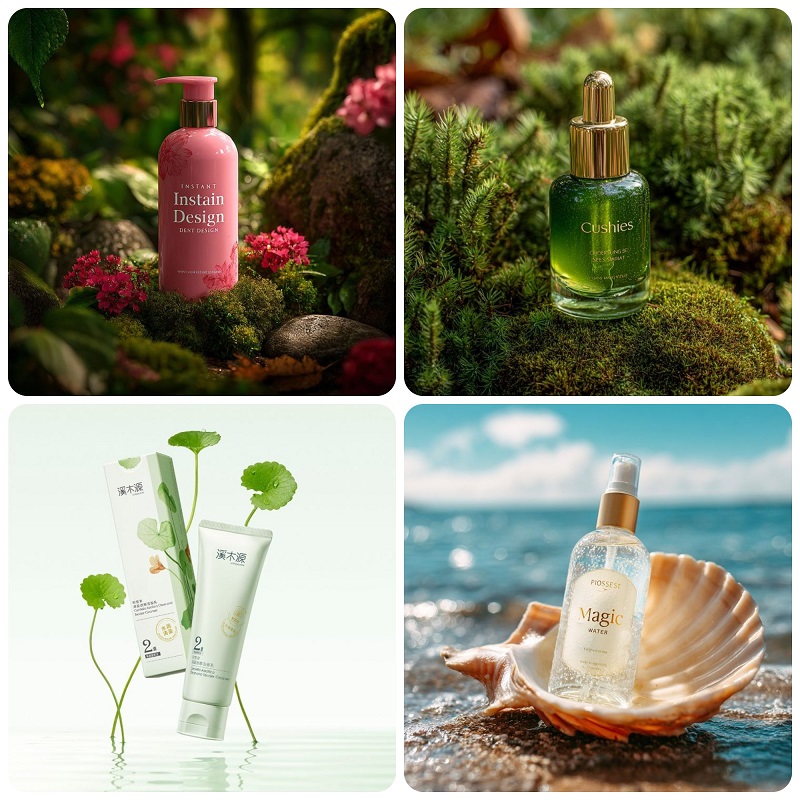 Gia công mỹ phẩm thiên nhiên theo xu hướng xanh